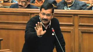 Watch Delhi CM Arvind Kejriwal Addresses Delhi Assembly Session demanding PM modi's Resignation Video
