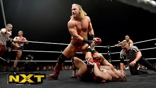 Watch Jason Jordan & Chad Gable vs. Hype Bros vs. Vaudevillains vs. Blake & Murphy: WWE NXT, Dec. 23, 2015 Video
