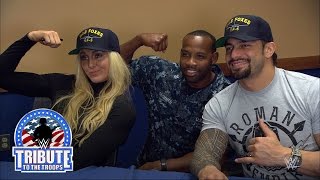 Watch WWE Superstars and Divas visit U.S. service members stationed in Jacksonville Video