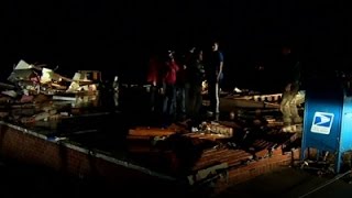 Watch Post Office Destroyed In Storms Video