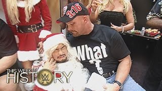 Watch Mr. McMahon & Ric Flair host Raw Christmas parties: This Week in WWE History, Dec. 24, 2015 Video