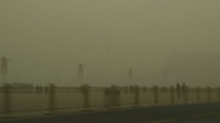 Watch Beijing Christmas Shrouded in Smog Video