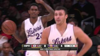Watch NBA: Larry Nance Jr. Scores on Own Basket Video