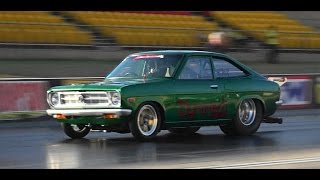 Watch 2JZ POWERED DATSUN COUPE TESTING AT FULL THROTTLE FRIDAY Video
