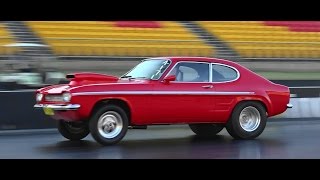 Watch 9 SEC FORD V8 CAPRI AT FULL THROTTLE FRIDAY Video