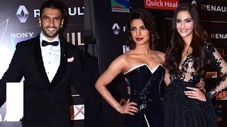 Watch Ranveer Singh, Sonam Kapoor, Priyanka Chopra Flaunt Their Style At Gulid Award 2015 Video