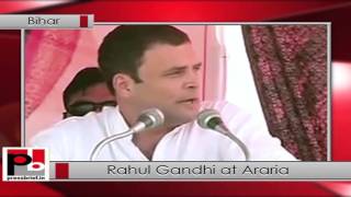 Watch Bihar polls: Rahul Gandhi takes on PM Modi at Congress election rally Video