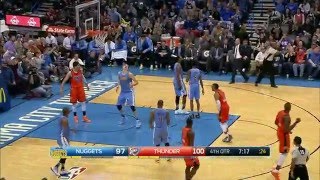 Watch NBA: Enes Kanter And-1 Posterization of Nikola Jokic! Video
