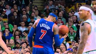 Watch NBA: Carmelo Anthony, Isiah Thomas Duel Video