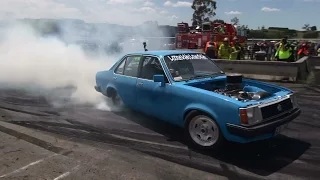 Watch FATBOY V8 GEMINI BURNOUT AT TREAD CEMETERY 2 LARDNER PARK Video