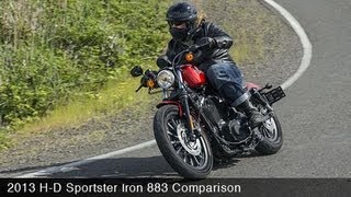 Watch Urban Cruiser Comparison: Sportster Iron 883 Video