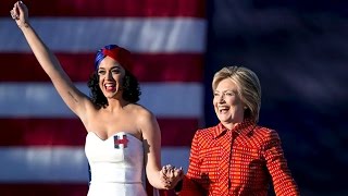 Watch Political Candidates Supported by Celebrities Video