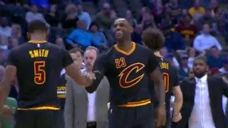 Watch NBA: LeBron Drops 34 on Denver Video
