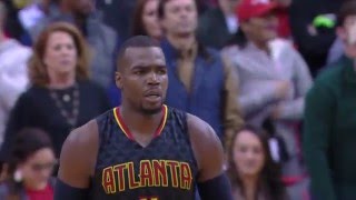 Watch NBA: Paul Millsap's Clutch Blocks Save Atlanta Video