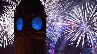 Watch London Fireworks 2016 - New Year's Eve Fireworks Video