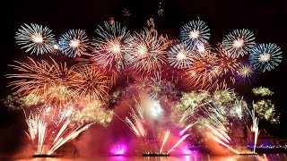 Watch New Year Fireworks 2016 Times Square USA New York london Sydney Dubai Rio Janeiro Tokio Japan Video