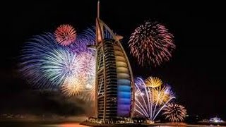 Watch AMAZING Dubai New Year's Fireworks 2016 Burj Al-Arab Downtown | NEW YEAR 2016 FIREWORKS Video