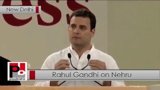 Watch Rahul Gandhi speech at 126th Birth Anniversary Celebration of Jawaharlal Nehru Video