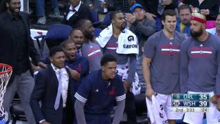 Watch NBA: John Wall Freezes the D and Throws it Down Video