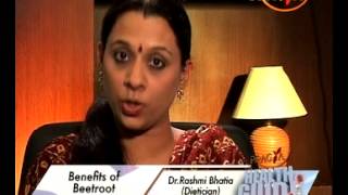 Watch Benefits of Beetroot - Health Benefits - Health Tips By Dr. Rashmi Bhatia (Dietitian) Video