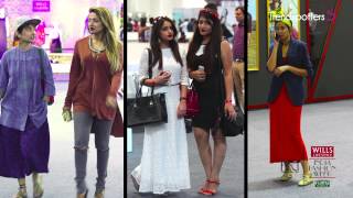 Watch Street Style spotted at the Wills Lifestyle India Fashion Week Video