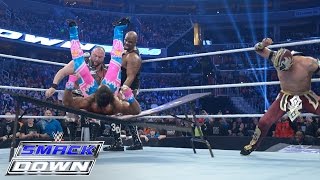 Watch Kalisto & The Dudley Boyz vs. The New Day: WWE SmacKDown, December 31, 2015 Video