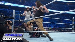 Watch The Usos vs. Braun Strowman & Luke Harper of The Wyatt Family: WWE SmackDown, December 31, 2015 Video
