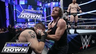 Watch Roman Reigns & Dean Ambrose vs. Sheamus & Kevin Owens: WWE SmackDown, December 31, 2015 Video