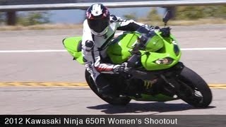 Watch Women's Shootout: Kawasaki Ninja 650R Video