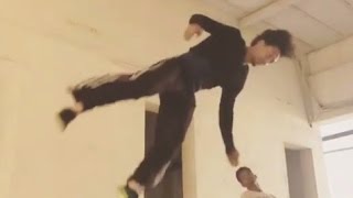 Watch Tiger Shroff Stunts Practice For Flying Jatt Video