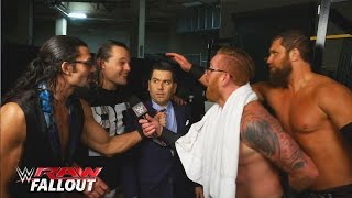 Watch The Social Outcasts take over the backstage area: WWE Raw Fallout, January 4, 2016 Video