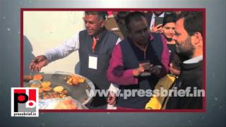 Watch Rahul Gandhi at the National Street Food Festival in New Delhi Video