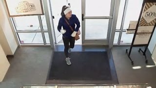 Watch Video Shows Woman Robbing Jewelry Store Video