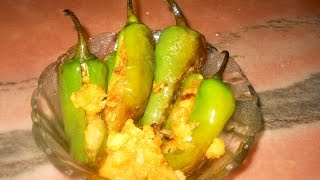 Watch Stuffed Potato Chilli Peppers Video