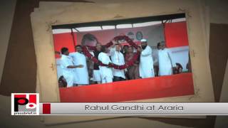 Watch Congress Vice President Rahul Gandhi addresses rally at Araria, Bihar Video