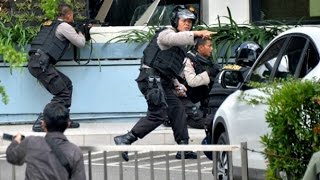 Watch Jakarta Blast: ISIS style multiple attacks, combing operations underway Video