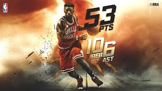 Watch NBA: Jimmy Butler Drops Career-High 53 Points Video
