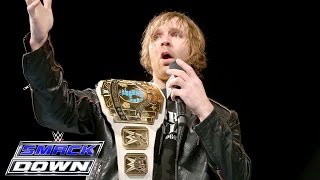 Watch Ambrose challenges Owens to a Last Man Standing Match at Royal Rumble: SmackDown, Jan. 14, 2016 Video