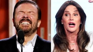 Watch Ricky Gervais & Caitlyn Jenner Twitter War: Ricky Fires Back at "Sacred Cow" Video