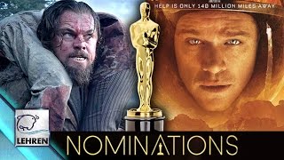 Watch 'Oscar Awards 2016' NOMINATIONS List REVEALED | Revanant, Mad Max:Fury Road Video