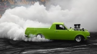 Watch OUTLAW BLOWN UTE AT BURNOUT OUTLAWS Video