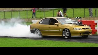 Watch PHATVX THROWS A SUPERCHARGER BELT AT BURNOUT OUTLAWS Video
