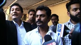 Watch Nawazuddin Siddiqui Tells His Side Of The Story Of His Case! Video