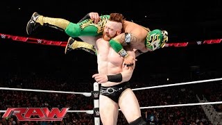 Watch Dean Ambrose & Kalisto vs. Sheamus & Alberto Del Rio: WWE Raw, January 18, 2016 Video