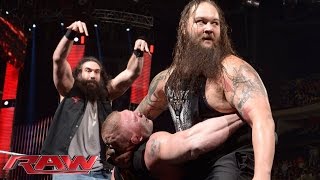 Watch Tensions rise as Roman Reigns and Brock Lesnar appear on "The Highlight Reel": WWE Raw, January 18, 2016 Video