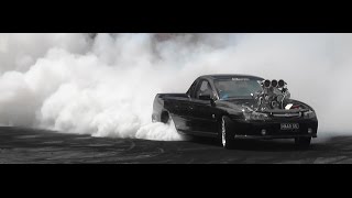 Watch MAADSS BLOWN UTE AT BURNOUT OUTLAWS Video