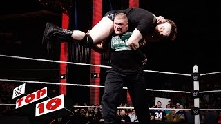 Watch Top 10 Raw moments: WWE Top 10, January 18, 2016 Video
