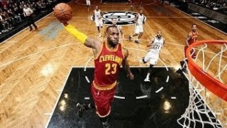 Watch NBA: LeBron and Love Soar in Brooklyn Video