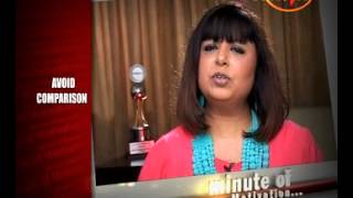 Watch Why To Avoid Comparison - Rita Gangwani (Personality Architect) - Minute Of Motivation Video