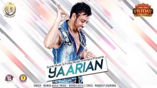 Watch New Punjabi Song || Yaarian || Bhinda Aujla || Full HD Audio Video